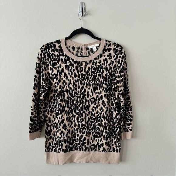 1901 - Leopard Print Spring Sweater - Picture 2 of 9